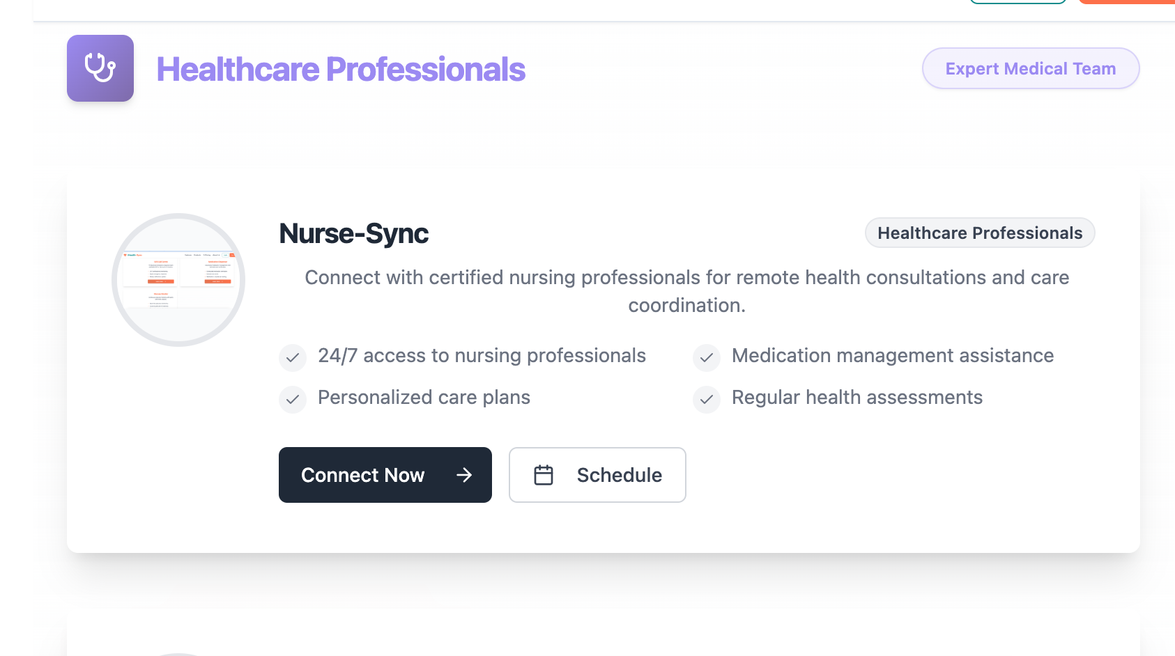 Nurse-Sync Logo